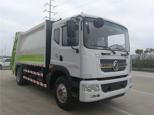 东风多利卡D910方压缩式垃圾车