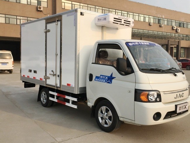 (厢长3.1米)江淮帅铃x小型冷藏车