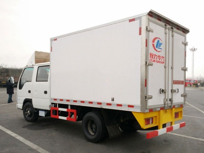 (厢长3.15米)五十铃双排冷藏车